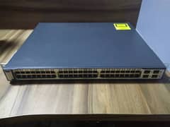 Cisco 3750G 48 port giga +4 Sfp uplinks (non poe) Switches for sale 0