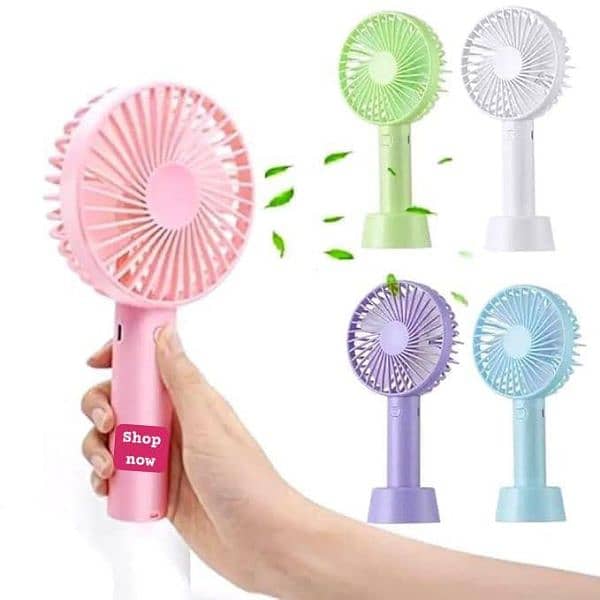 Portable Rechargeable Fan 1