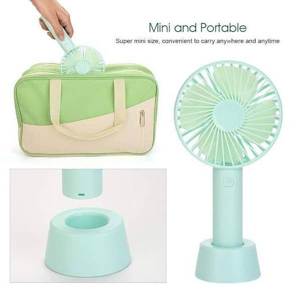 Portable Rechargeable Fan 3