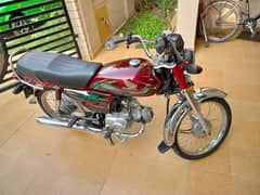 Good condition Honda cd70 2022model