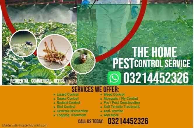 Mosquito Spray | Fumigation | Dengue Spray | Cockroach | Pest Control 0