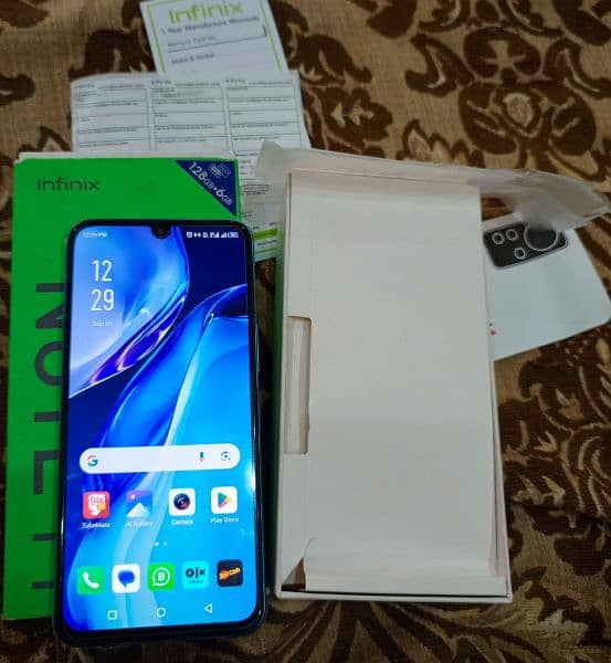 Infinix note 11 6 128 box k 7 saf ha 0 3 14 3400998 2