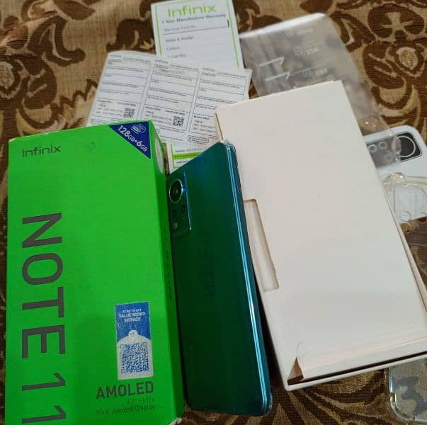 Infinix note 11 6 128 box k 7 saf ha 0 3 14 3400998 3