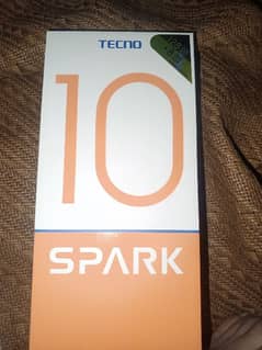 tecno spark 10 8/128 new condition with original charger