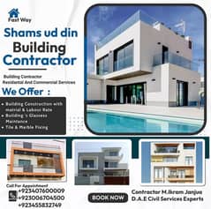 Construction services/building Contractor/Grey structure/Renovation