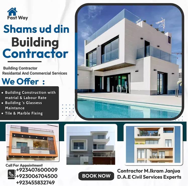 Construction services/building Contractor/Grey structure/Renovation 13