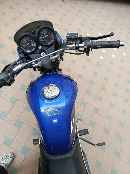 Honda CB 125 F 2022 Model Blue color 10/10 3