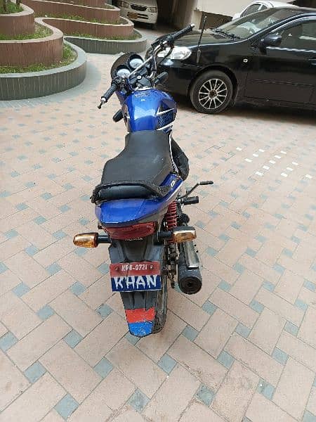 Honda CB 125 F 2022 Model Blue color 10/10 5