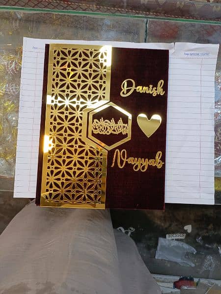 wedding nikkah booklet 3