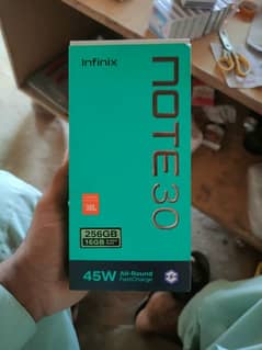 infinix note 30 Warranty