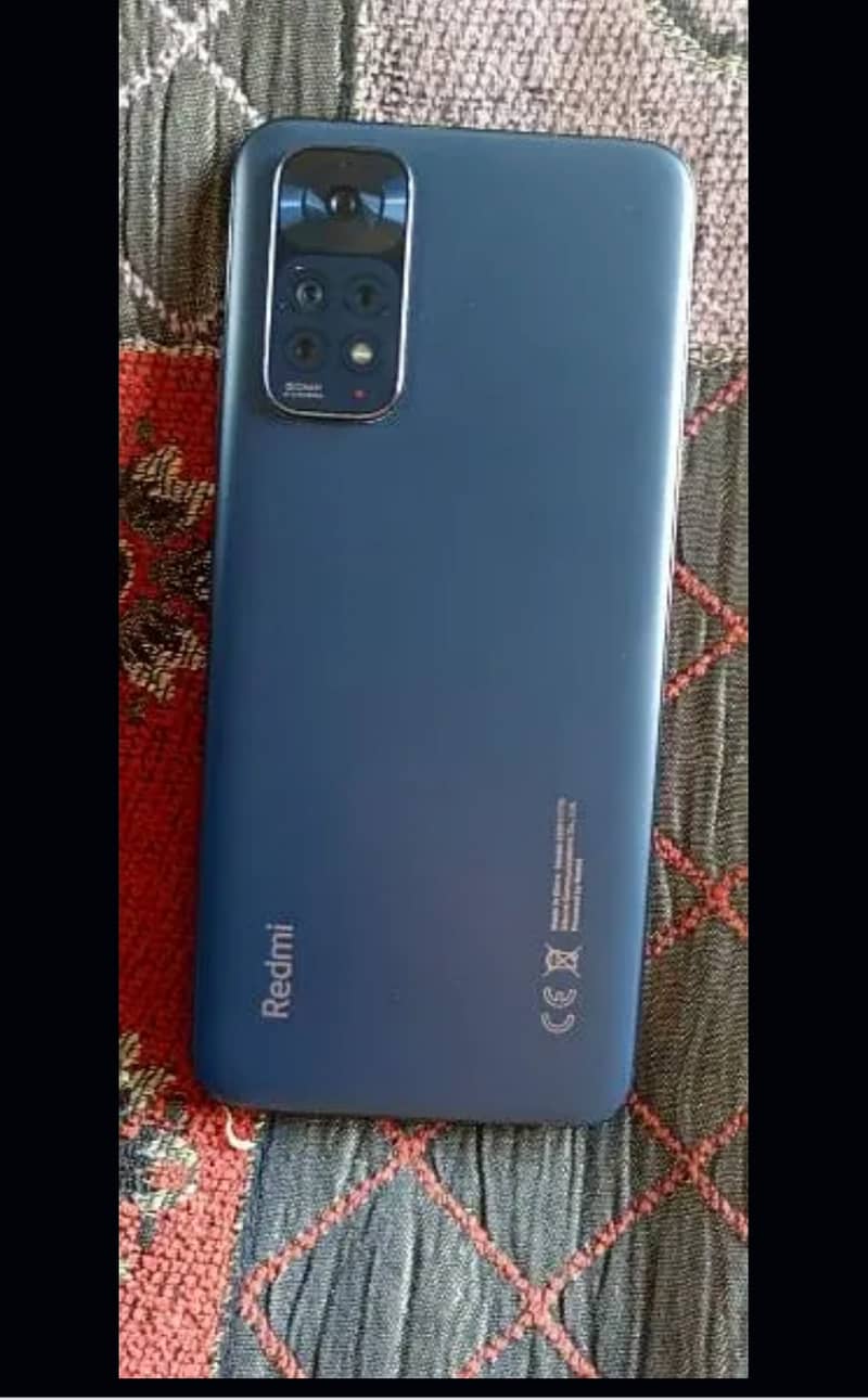 Redmi note 11 6+2 ram 128gb memory condition 10by10 no scratch 1