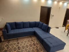 L shape sofa set/7 Seater sofa set/sofa set/Poshish sofa