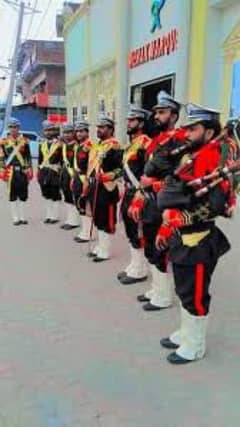 fauji pipe Band Baja Lahore/foji band /Dhool Barrat /Shadi /Mehndi/