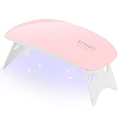 SUNUV Uv Nail Lamp,Sun Mini2 6W Led Nail Lamp For Gel Polish With 2 T