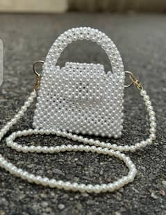 Beaded hand bags