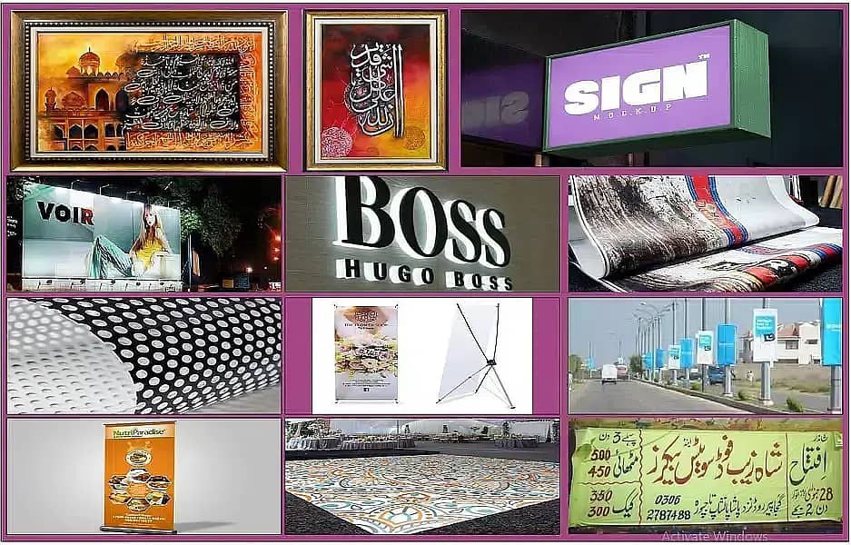 Sign board/Banners/flex printing 3