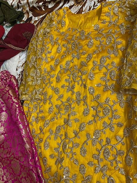 Mehndi dress 1