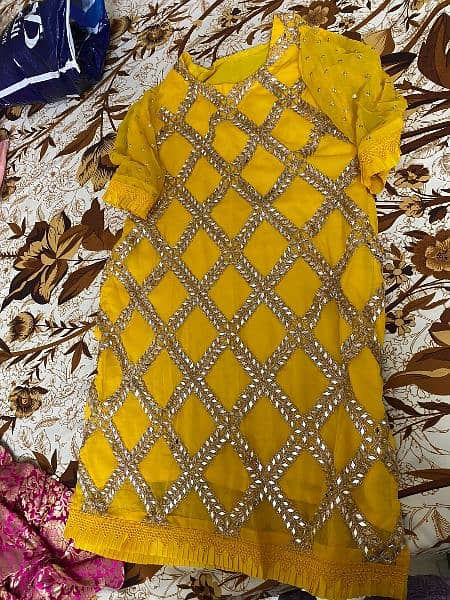 Mehndi dress 4