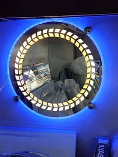 18 by 18 size duble LED mirror