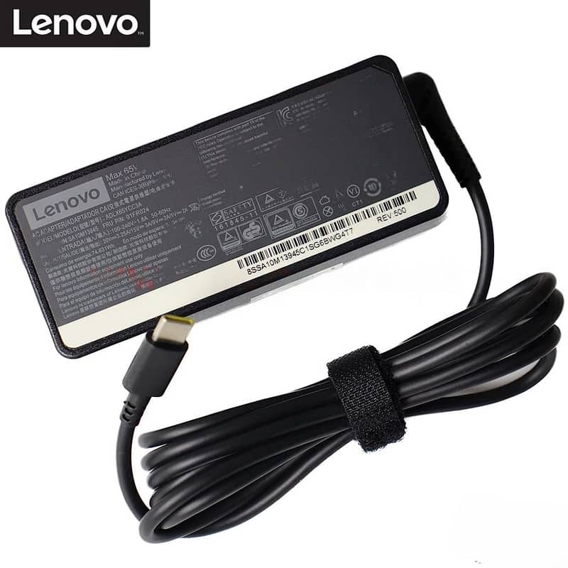 Lenovo 65w Usb-C Ac Laptop Charger / 65W Type C Laptop Adopter 1