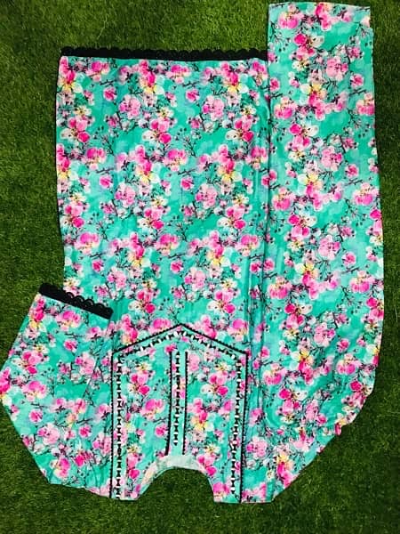 lawn 2pc stitched dress wholesale rate available 2