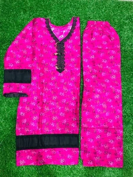 lawn 2pc stitched dress wholesale rate available 4