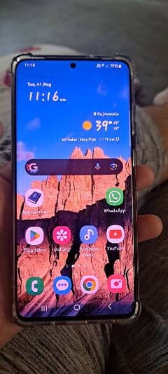 samsung s20 plus 8.128 duall sim p. atc. h. aproved pink shad ha panle