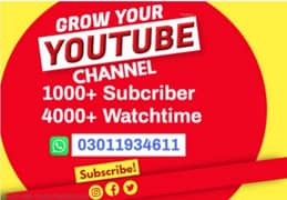 YouTube monetization 1k Subscribers 4k watch Hour time youtube channel