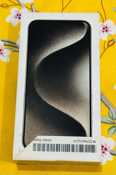 iPhone 15 Pro Max:  256gb eSIM PTA approved 2