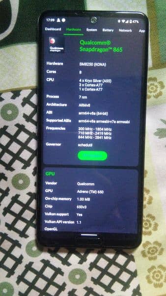 Sharp Aquos R5G 12/256 SD865 Android 12 8