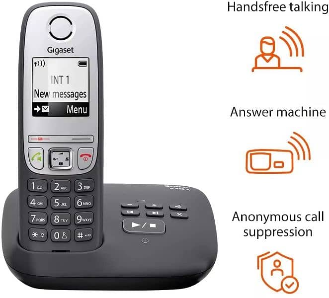 Gigaset Single Cordless Telephone set , Box Pack 0