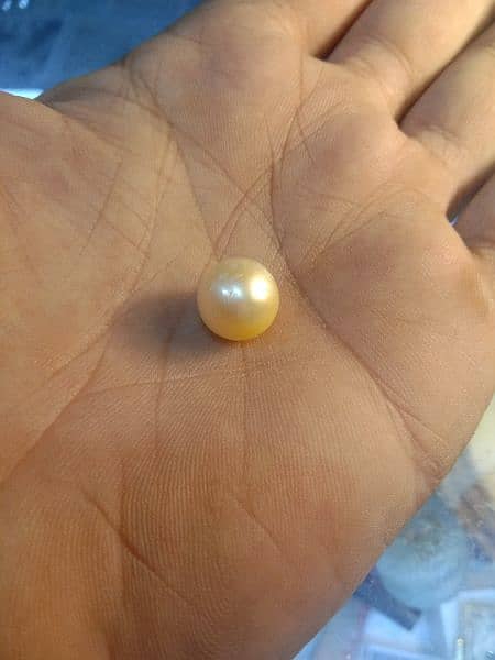 Natural SOuth Sea Pearl Very GoOd Quality With Lab Certificate 3