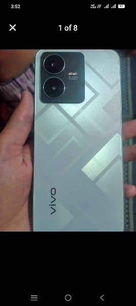 Vivo y22 4 ram+4 extra  or 64 gb MOMORY 1