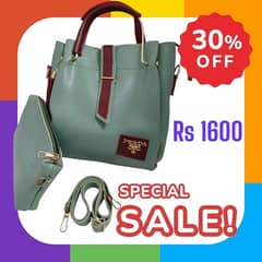 New ladies 2 pcs premium handbag 0