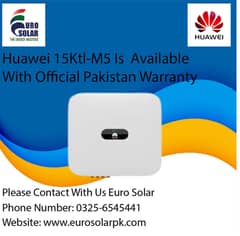 Huawei inverter 15ktl with official warranty