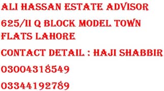 3 MARLA 3 ROOMS FULLY SEPARTE AND INDEPENDENT FIRST FLOOR FLAT FOR RENT IN MODEL TOWN LAHORE RENT 35000