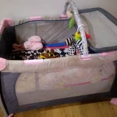 tinnies original baby cot for urgent sale