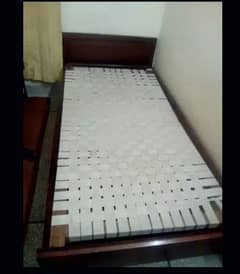 Single bed pure wooden