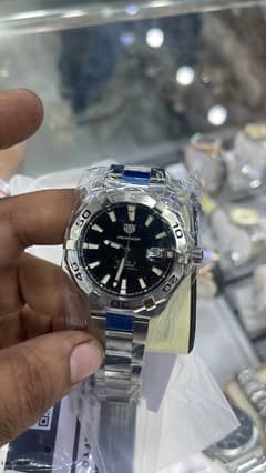 Tag Heuer Aquaracer Men’s Automatic Swiss Made Silver Stainless Steel