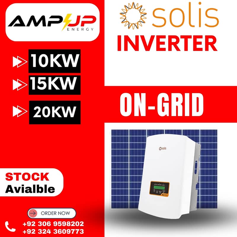 solis solar inverter hybrid & ongrid model ip66  6kw/8kw/10kw 110kw 0