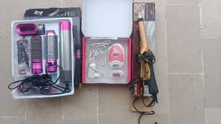 Hair styler 5 in 1 + Epilator + curling rod with free hair serum