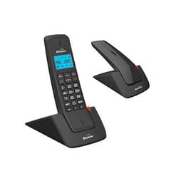 Cordless Phone Set With Intercom In 2 Handset With Bluetooth feature