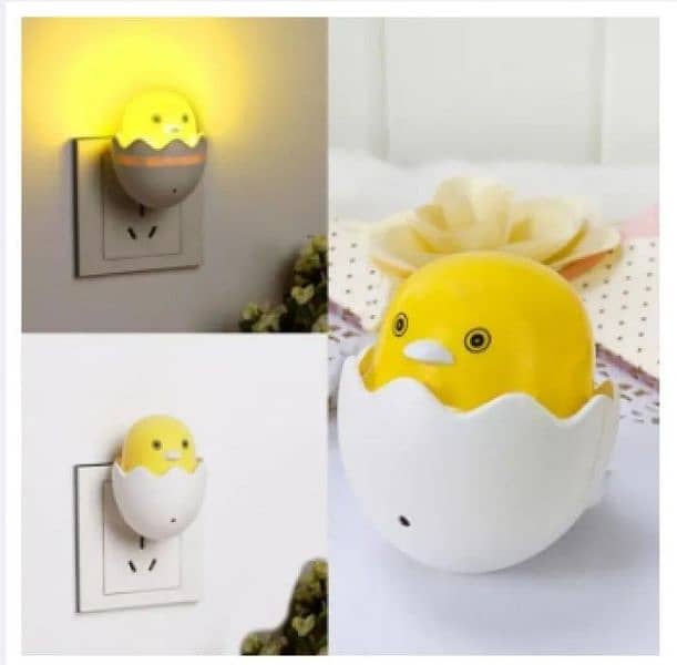 little chick led night light auto mention sensor 1