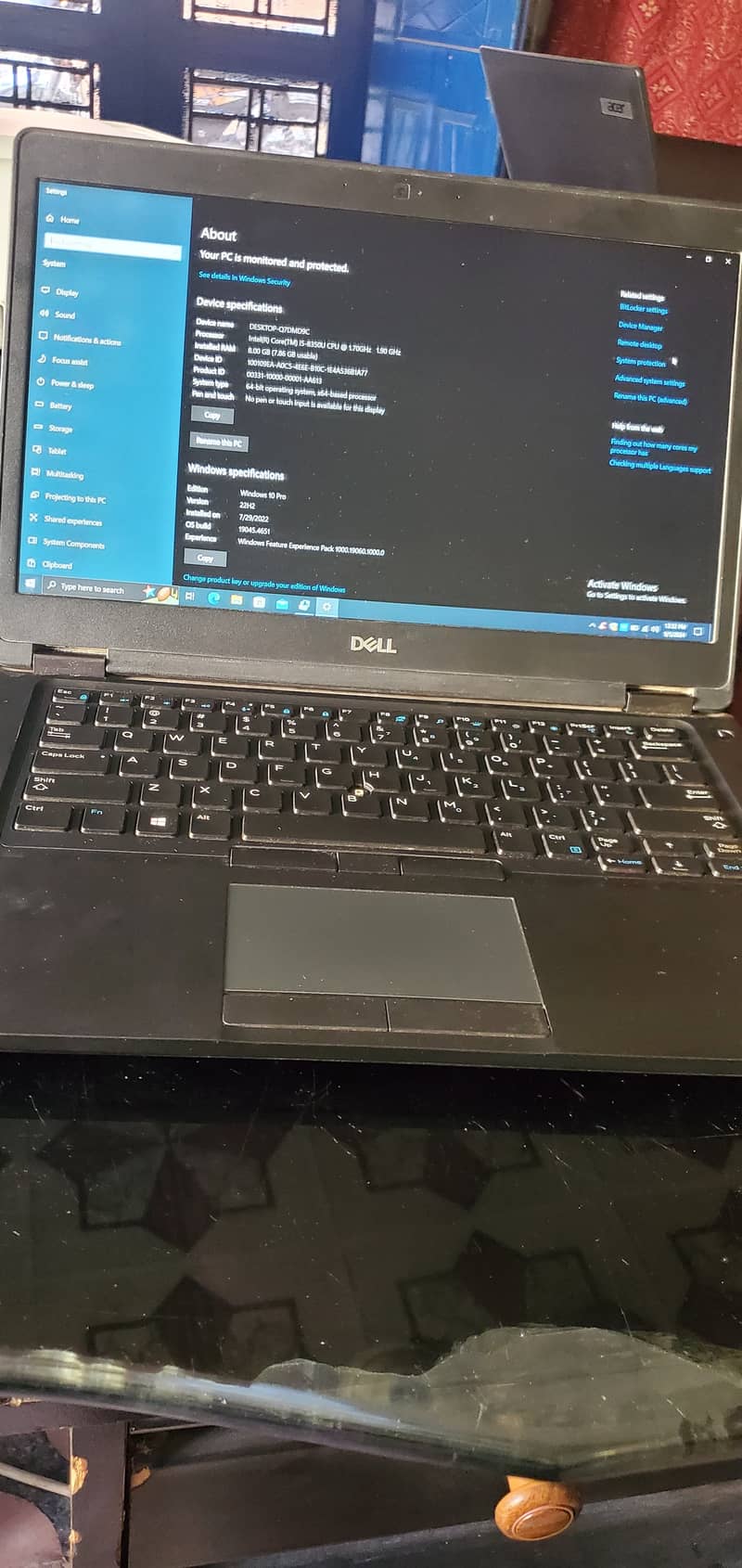 Dell core i5 8th genration Latitude 5490 for sale 2