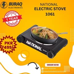 National Electric Hot Plate ND-1061 - Electric Stove - Electric Cooke