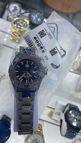 TAG HEUER AQUARACER BLACK DIAL NEW WATCH MENS. 0