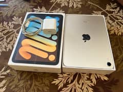 iPad mini 6 full box 10/10 condition Argent sale