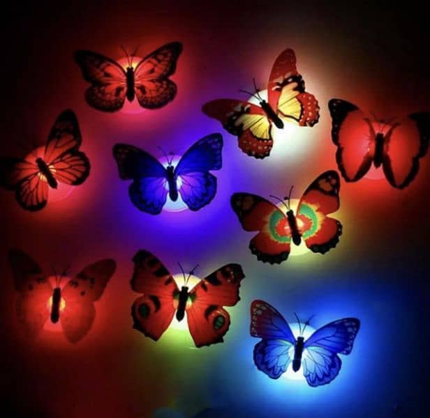 LED lights butterfly night light 6 PCs 3