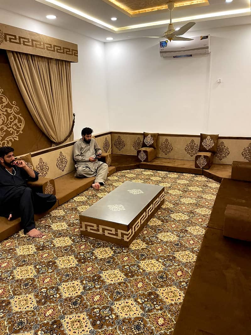 Arabic Majlis | Bethak | Sofa Majlis | Majlis Flooring | Sofa Set 2