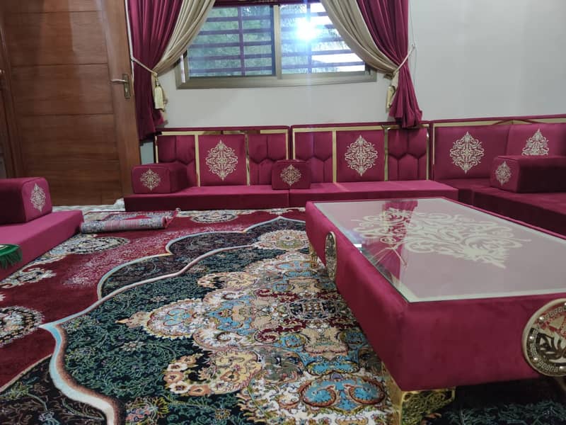 Arabic Majlis | Bethak | Sofa Majlis | Majlis Flooring | Sofa Set 7